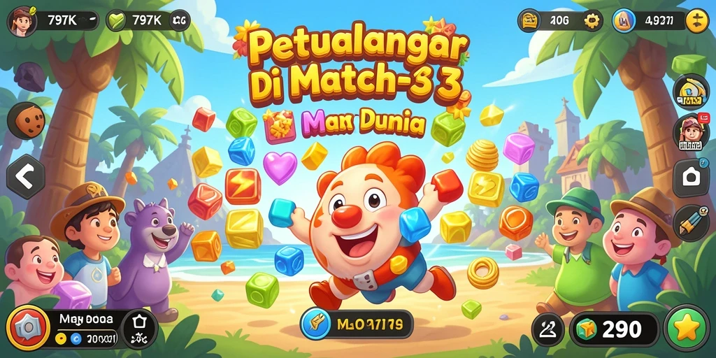 Gameplay seru dengan kombinasi item yang memikat di 797K.