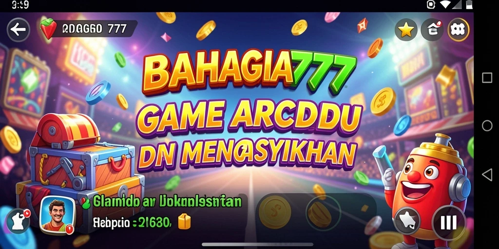 Tampilan gameplay seru BAHAGIA777 dengan aksi mendebarkan.