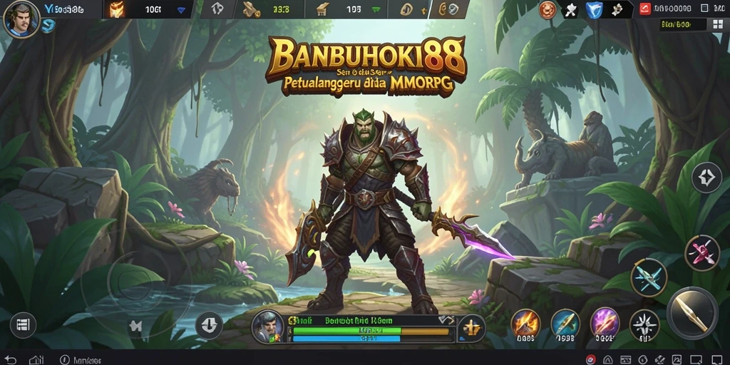 Tampilan menakjubkan dari gameplay BANBUHOKI88 yang seru.