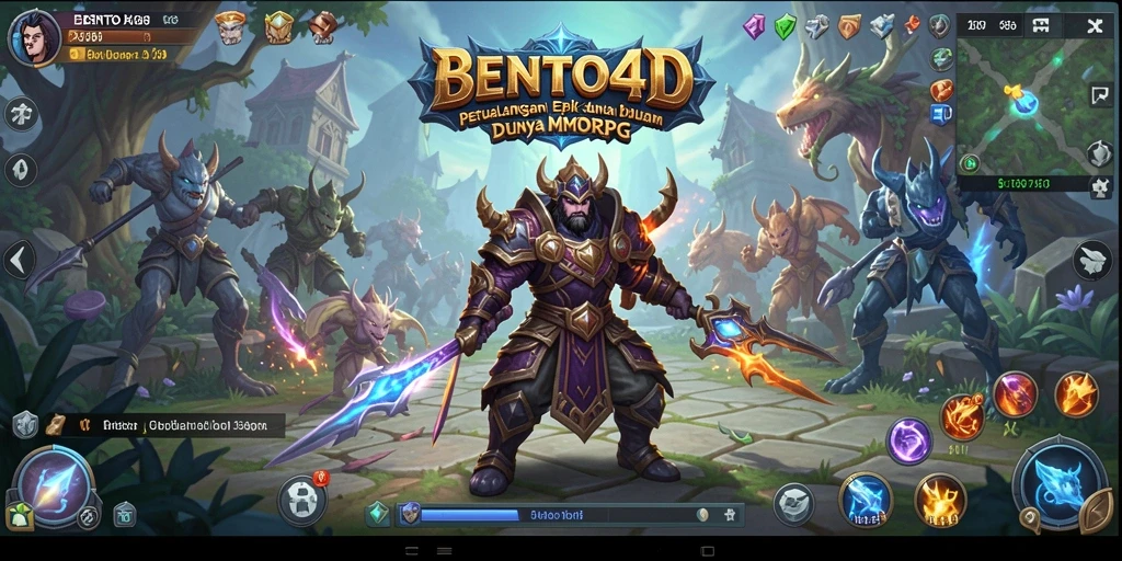 Gameplay menawan BENTO4D dalam dunia MMORPG yang menarik.