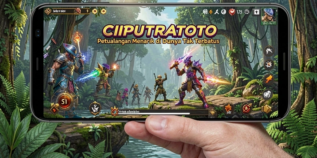 Tampilan gameplay menakjubkan dari petualangan di CIPUTRATOTO.