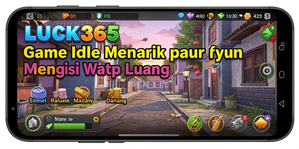 Tangkapan layar gameplay LUCK365 menampilkan pengalaman Idle yang seru.
