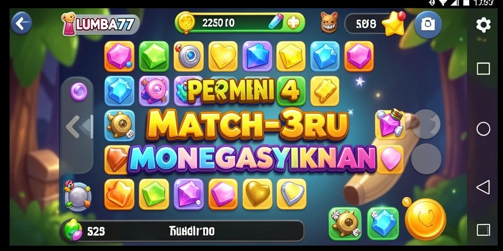 Gameplay seru LUMBA77 yang penuh warna dan tantangan.
