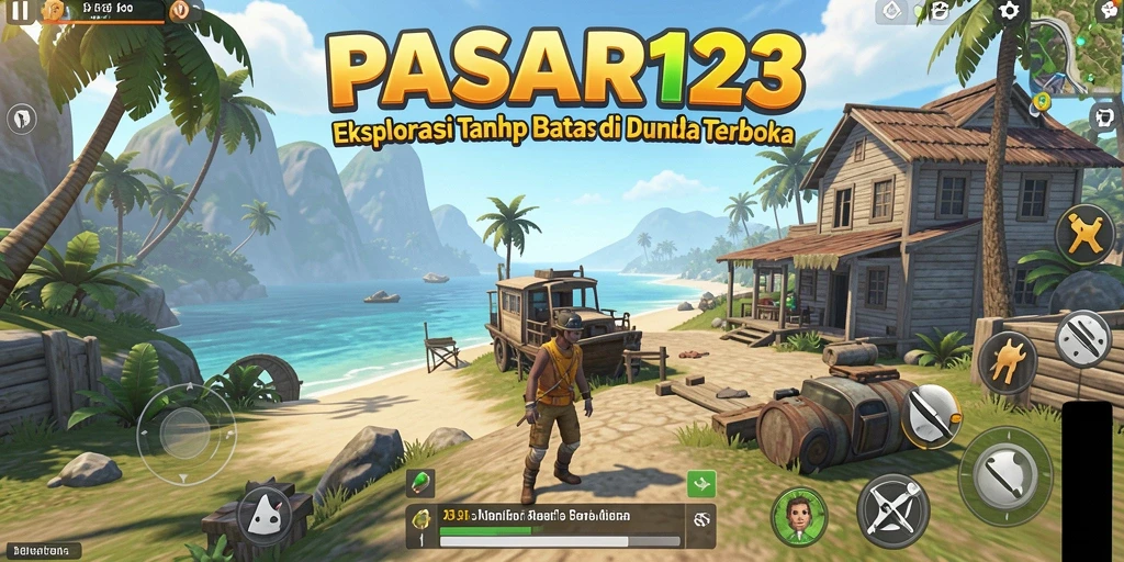 Tampilan gameplay PASAR123 yang menggugah semangat eksplorasi.