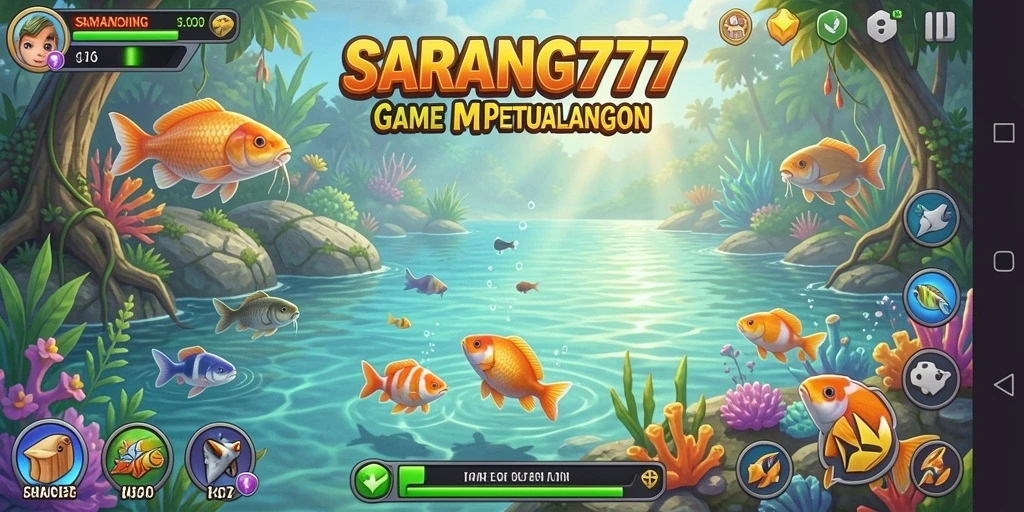 Tangkapan ikan besar dalam permainan SARANG777 yang mendebarkan.
