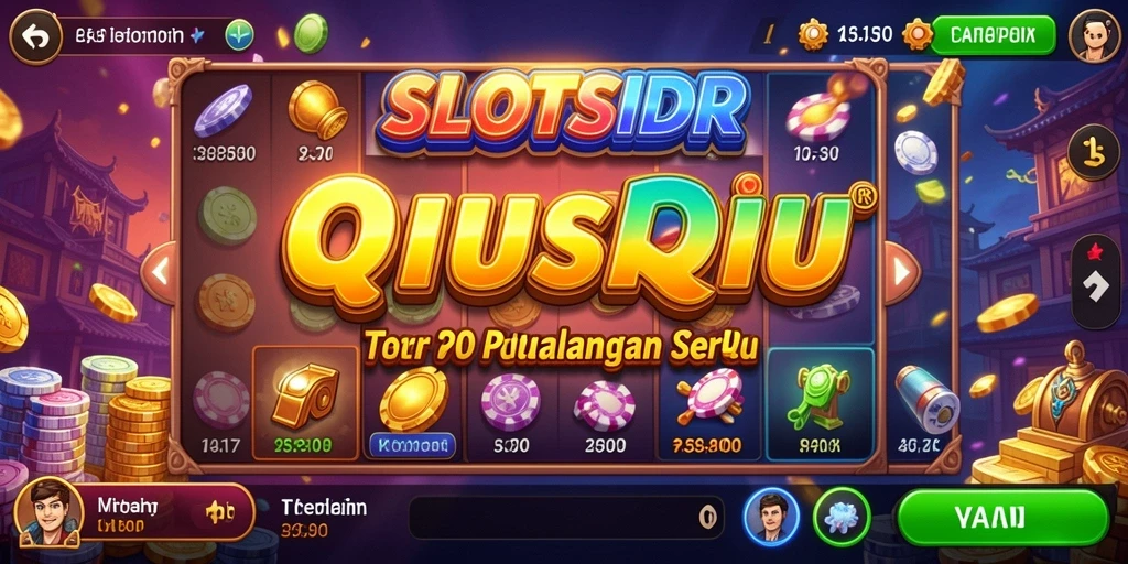 Tampilan gameplay QiuQiu yang menarik di SLOTSIDR