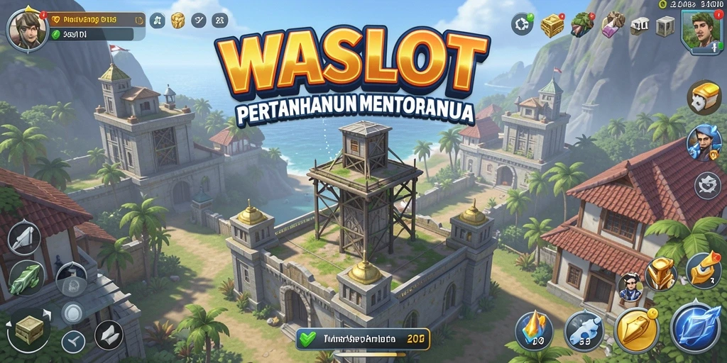 Tampilan gameplay seru dari <strong>WASLOT</strong> dalam Tower Defense.