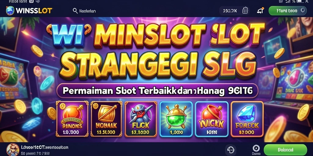 Screenshot WINSLOT menampilkan grafis dan gameplay slot yang mengasyikkan.